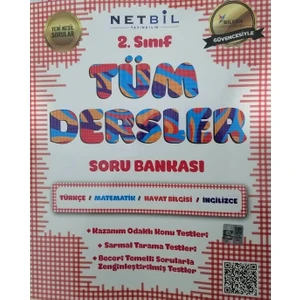 Bilfen Yayınları Netbil 2. Sınıf Tüm Dersler Soru Bankası - Yeni Baskı