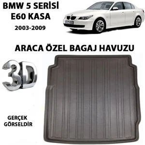 Born Garage 2006 Bmw 5 Serisi E60 Kasa Tam Uyumlu Bagaj Havuzu
