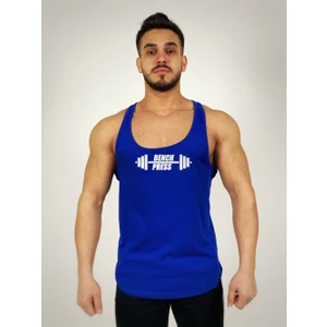 Black İstanbul Bench Press Baskılı Askılı Sporcu Atleti