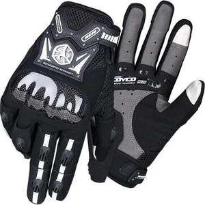 MC20 Korumalı Motosiklet Eldiveni Beyaz