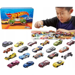 Hot Wheels 20'Li Araba Seti, 1:64 Ölçekli Araçlardan Oluşur, Koleksiyonerler İle 3 Yaş Ve Üzeri Dxy59