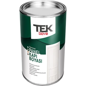 Tek Boya Tek Solvent Bazlı Kapı Panel Boyası 2,5 Lt