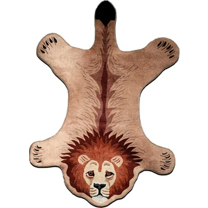 Rugs Modern Mira 896 Sevimli Aslan Desenli Dokuma Taban Halı