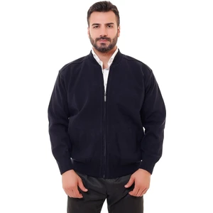 Blues Moda moda Astarlı Cepli Farmuarlı Çelik Örme Ceket Hırka Siyah