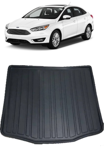 Ford Focus 4 Bagaj Havuzu 4K Kokusuz .2015-