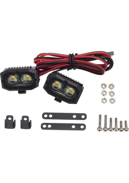 Wraith Rc Yedek Tampon Işıkları 18 Paletli Araçlar 2 Adet Işık (Yurt Dışından)