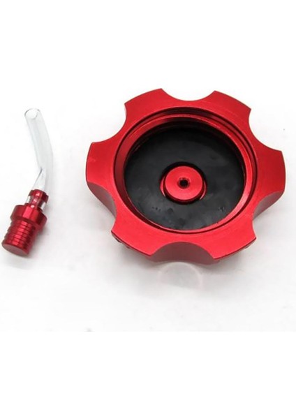 Atv Dirt Cnc Alüminyum Gaz Yakıt Deposu Havalandırma Kırmızı (Yurt Dışından) modelleri