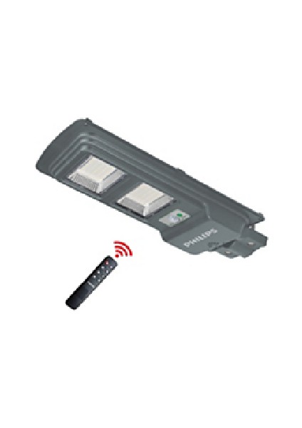 Kumandalı Solar Sokak Armatürü BRC010 Led20/765 15.2W-200W 6500K IP65