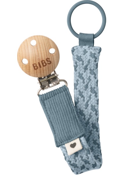 Paci Braid Emzik Askısı - Petrol / Baby Blue