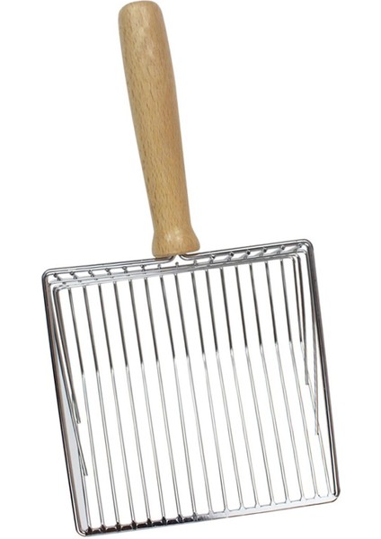 Kedi Çöp Kepçesi Uzun Saplı Atık Metal Temiz Kepçe Elyafı (Yurt Dışından)
