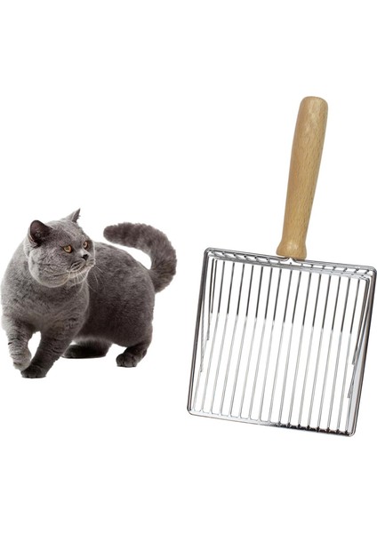 Kedi Çöp Kepçesi Uzun Saplı Atık Metal Temiz Kepçe Elyafı (Yurt Dışından) modelleri