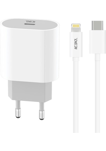 iPhone 8/8 Plus/SE 2 Şarj Aleti/Cihazı Seti 18W Lightning