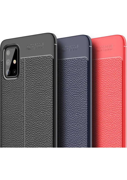Galaxy A71 Uyumlu Darbeye Dayanıklı Deri Dikişli Armor Serisi Kamera Korumalı Kılıf fiyatları