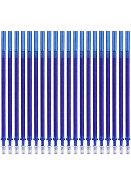 20 Adet Silinebilir Jel Kalem Doldurma 0.35MM Siyah/mavi/kırmızı/yeşil/mor/turuncu Mürekkep Sihirli Silinebilir Kalem Doldurmaları Okulu Yazılı Teslimatlar (Yurt Dışından)