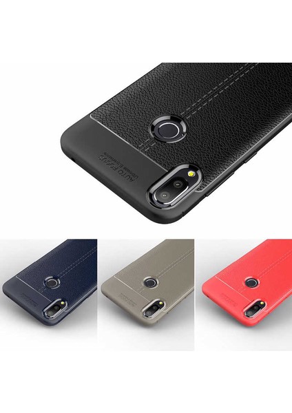 Asus Zenfone Max Pro ZB602KL Uyumlu Darbeye Dayanıklı Deri Dikişli Armor Serisi Kamera Korumalı Kılıf fiyatları