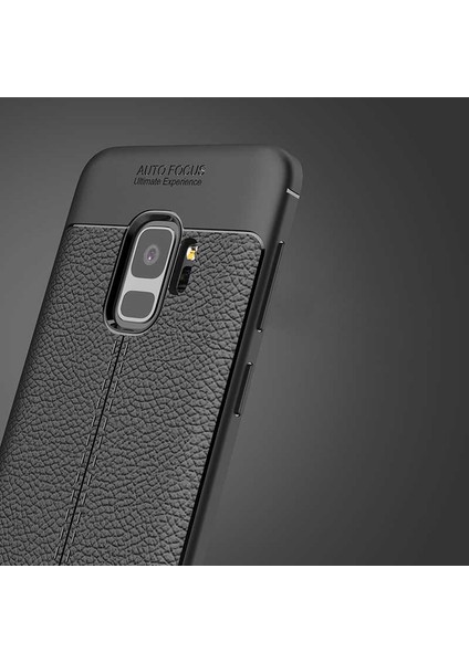 Galaxy S9 Uyumlu Darbeye Dayanıklı Deri Dikişli Armor Serisi Kamera Korumalı Kılıf indirimleri