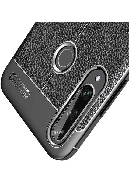 Huawei Y6P Uyumlu Darbeye Dayanıklı Deri Dikişli Armor Serisi Kamera Korumalı Kılıf modelleri