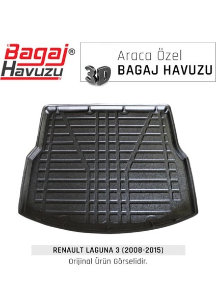 2010 Renault Laguna 3 Bagaj Havuzu Araca Özel Üretim ve Tam Uyumlu Kaucuk fiyatları