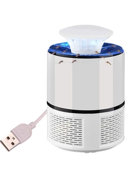 Elektronik Böcek Tuzağı USB Elektrikli Uv Lambası (Yurt Dışından)