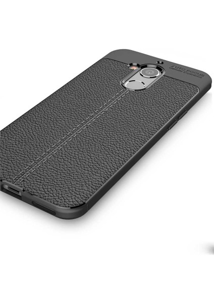 General Mobile 8 Uyumlu Darbeye Dayanıklı Deri Dikişli Armor Serisi Kamera Korumalı Kılıf indirimleri