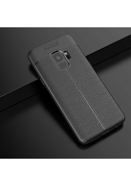 Galaxy S9 Uyumlu Darbeye Dayanıklı Deri Dikişli Armor Serisi Kamera Korumalı Kılıf modelleri