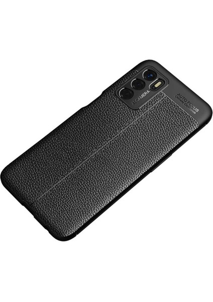 Oppo A16 Uyumlu Darbeye Dayanıklı Deri Dikişli Armor Serisi Kamera Korumalı Kılıf fırsatları