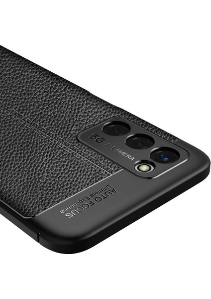Oppo A55 5g Uyumlu Darbeye Dayanıklı Deri Dikişli Armor Serisi Kamera Korumalı Kılıf modelleri