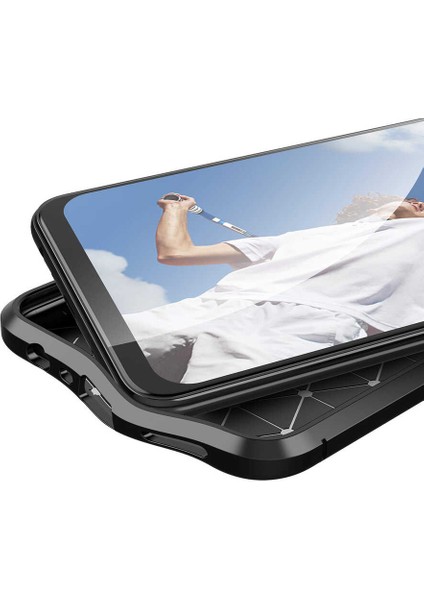 Oppo A52 Uyumlu Darbeye Dayanıklı Deri Dikişli Armor Serisi Kamera Korumalı Kılıf indirimleri