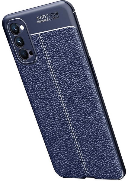 Oppo Reno 4 Uyumlu Darbeye Dayanıklı Deri Dikişli Armor Serisi Kamera Korumalı Kılıf fiyatları