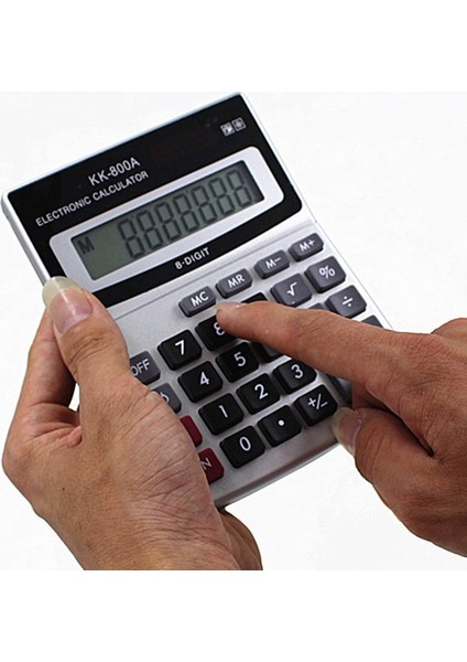 KK-800A Büyük Yazı Tipi Geniş Hesap Makinesi (Yurt Dışından)