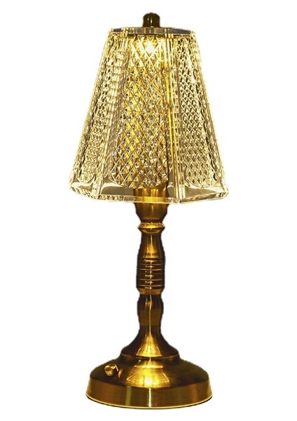 Avrupa Retro Yatak Odası Komidin Lambası (Yurt Dışından)