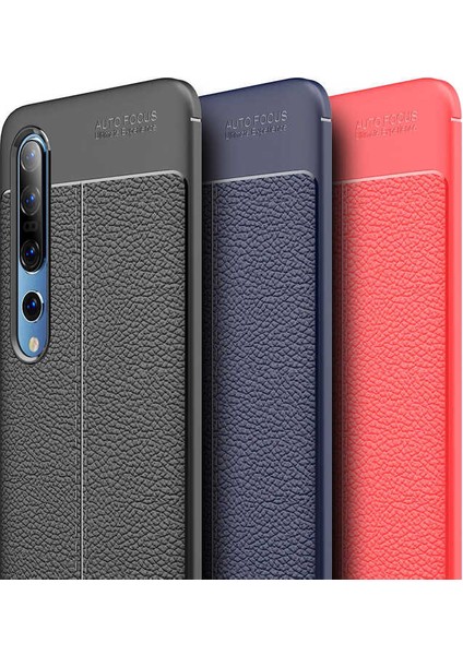 Xiaomi Mi Note 10 Pro Uyumlu Darbeye Dayanıklı Deri Dikişli Armor Serisi Kamera Korumalı Kılıf fiyatları