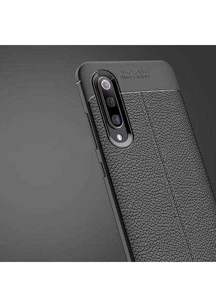 Xiaomi Mi A3 Uyumlu Darbeye Dayanıklı Deri Dikişli Armor Serisi Kamera Korumalı Kılıf fırsatları