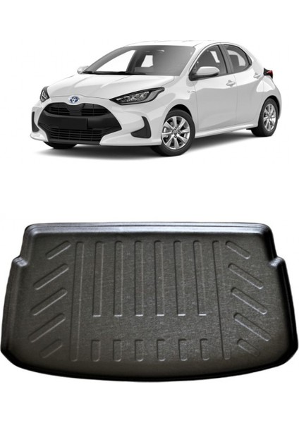 2022 Toyota Yarıs Bagaj Havuzu Araca Özel Üretim ve Tam Uyumlu Kaucuk