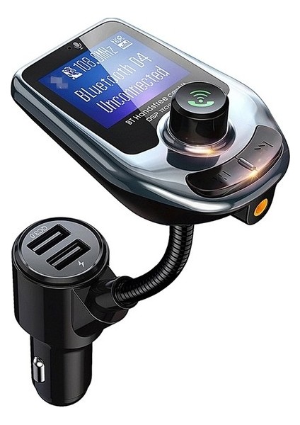 Çok Fonksiyonlu Araba Çift USB Şarj Mp3 Müzik Çalar Bluetooth Fm Verici (Yurt Dışından)