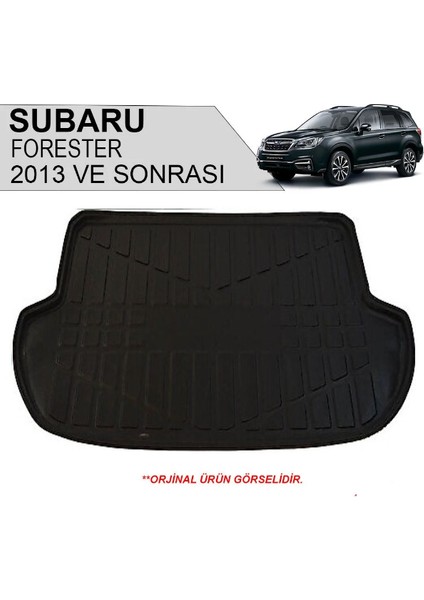 2014 Subaru Forester Bagaj Havuzu Araca Özel Üretim ve Tam Uyumlu Model