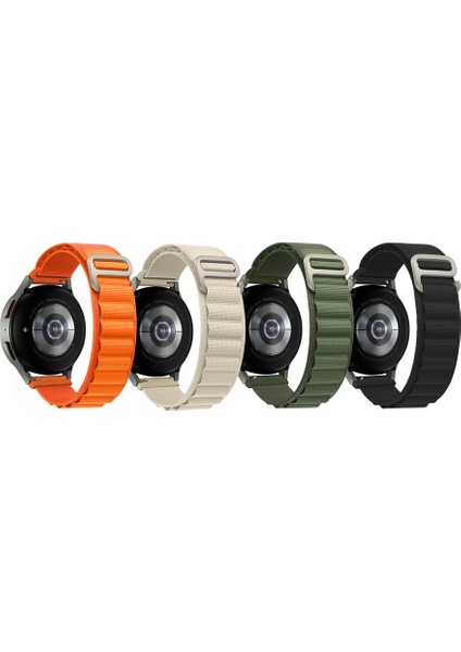 Xiaomi Mi Watch Color Hasır Kordon KRD-74 22mm Turuncu indirimleri