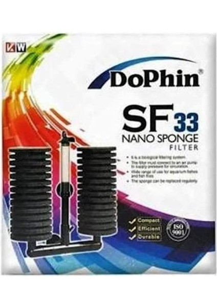 SF33 Akvaryum Için Pipo Filtre