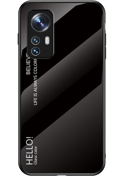 Mi 12 Için Koruyucu Telefon Kılıfı - Siyah (Yurt Dışından)