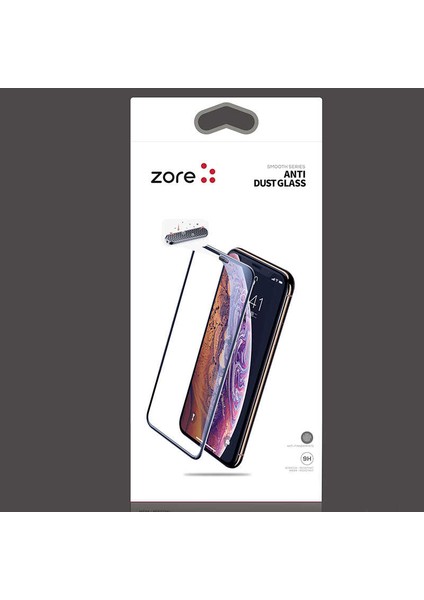 Apple iPhone 12 Pro Max Toz Filtreli Anti-Dust Temperli Ekran Koruyucu