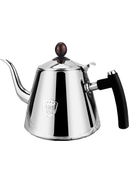 1.2 L Kahve Su Isıtıcısı El Dökülmesi Pot Kahve Çaydanlık Cilalı Paslanmaz Cilalı (Yurt Dışından)