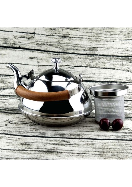 Su Isıtıcısı Paslanmaz Çelik Mutfak Sobası Üst Çay Kahve Su Potu - Gümüş 2 L 2.0l (Yurt Dışından)