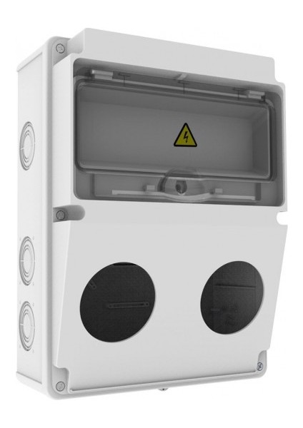 IP44 2 Adet Ön Delikli Boş V10 Kombinasyon Kutusu BD2-2201-0000