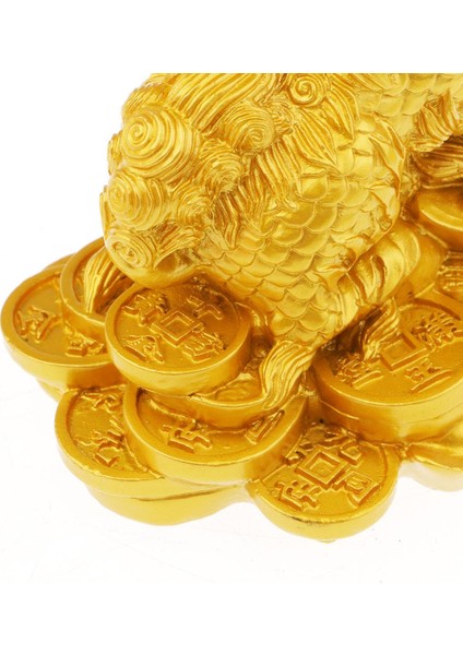 Two Lion Heykel Sanat Dekorasyon Aslan Heykel Feng Shui Sanat El Sanatları indirimleri