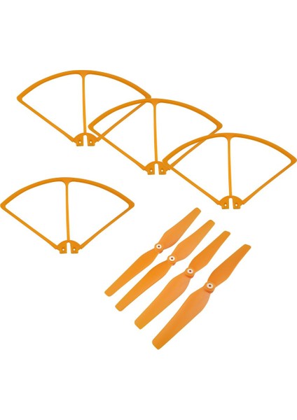 MQ001 Yedek Parçalar Için Iha Pervane Prop Propector Kapağı Turuncu