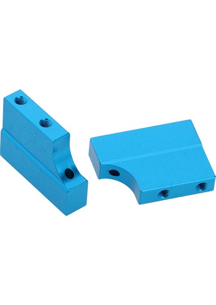Hsp Rc Için 2pcs Alüminyum Motor Montajı / Tutucu 1:10 Araba Yükseltme Parçaları Mavi modelleri
