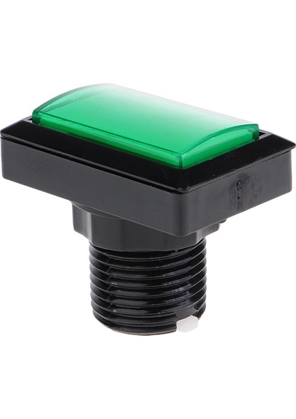 Arcade Oyunları LED Işıklı ve Microswitch ile Push Düğmesi -Rectangle Green fırsatları