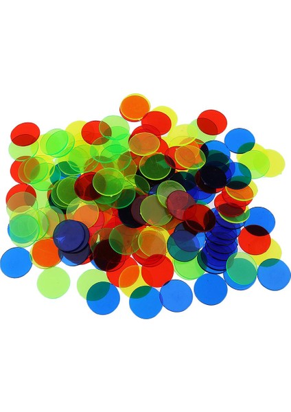 300PCS Profesyonel Bingo Oyun Cipsleri Çipleri Çok Molor Sayıyor fiyatları