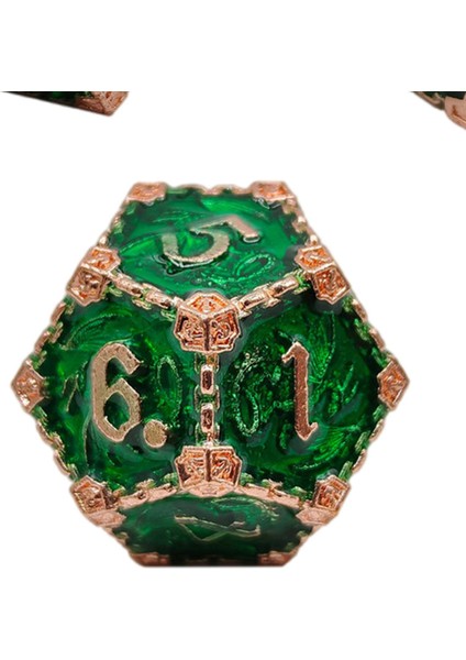 Polhedral Aksesuarlar Partisi Dnd Rpg Mtg Green Için Ayarlanmış