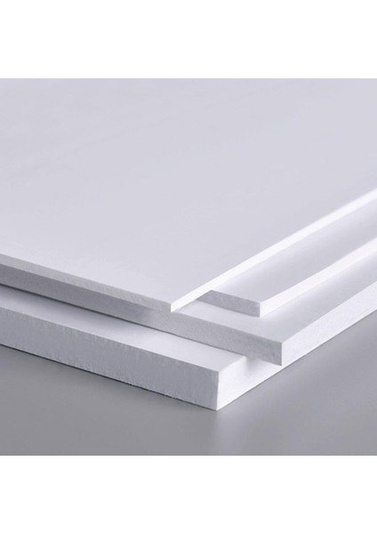 2 Adet Beyaz Pvc Köpük Tahtası Sayfası Dıy Model Malzemeleri 7.87X11.81X 0.32 '' 200MM x 300MM X8MM